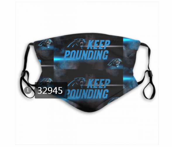 New 2021 NFL Jacksonville Jaguars 162 Dust mask with filter->nfl dust mask->Sports Accessory